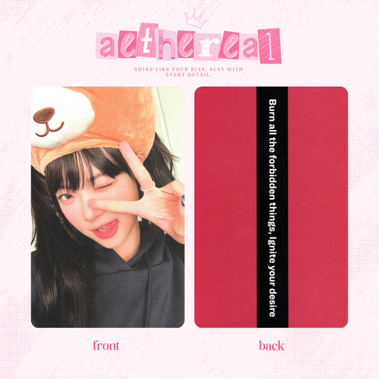 Le Sserafim - Unforgiven photocard