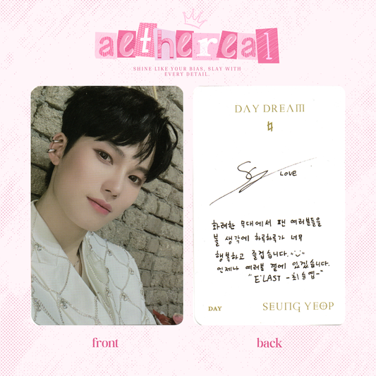 E'last - Day dream photocard