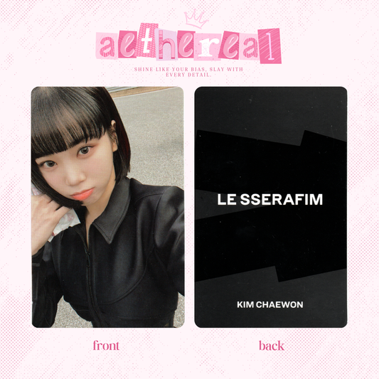 Le sserafim - Fearless photocard
