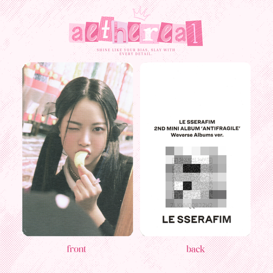 Le Sserafim - Antifragile photocard