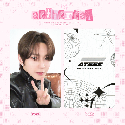 Ateez - Golden hour part 1 photocard