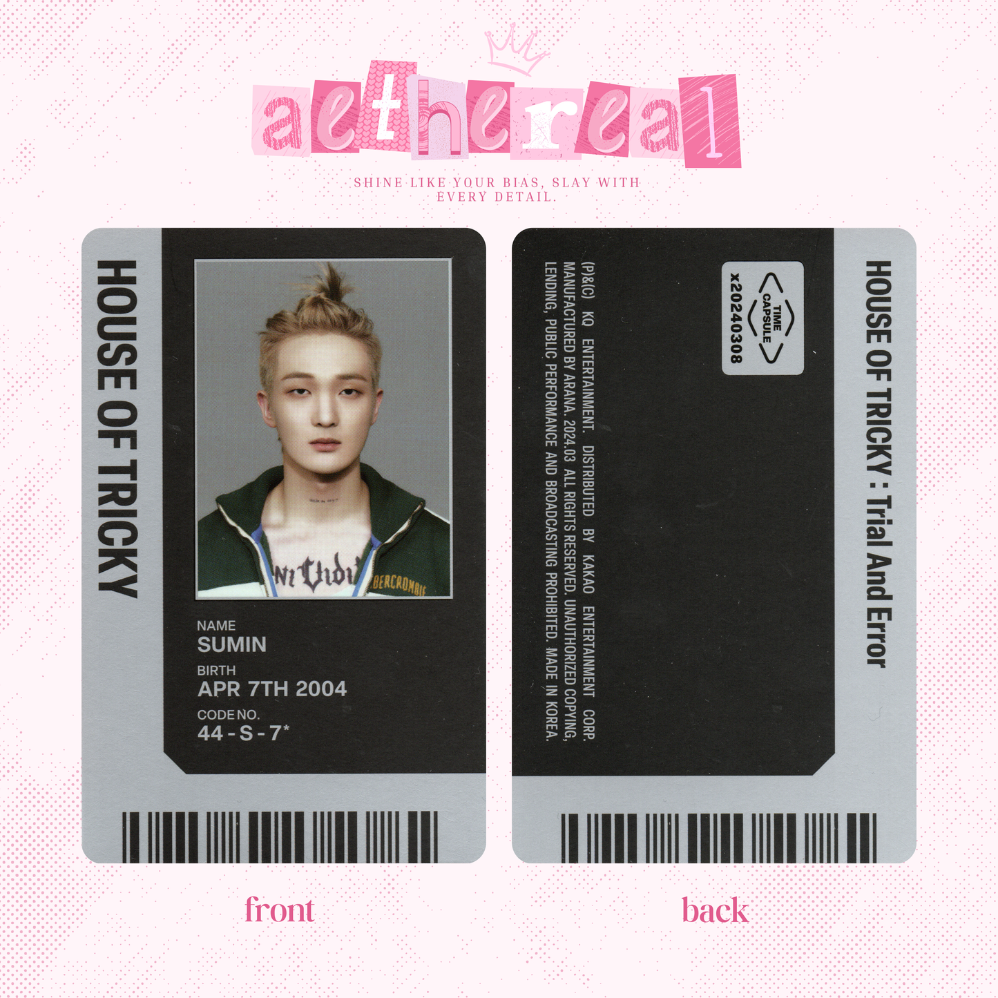 Xikers - Trial and error photocard