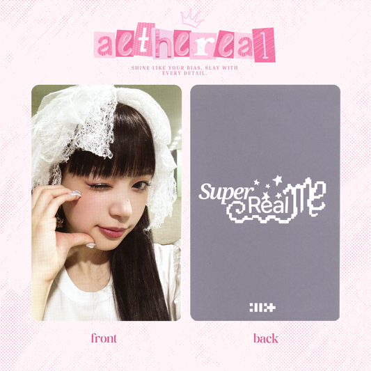 Illit - Super real me photocard