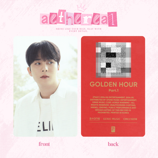 Ateez - Golden hour part 1 photocard