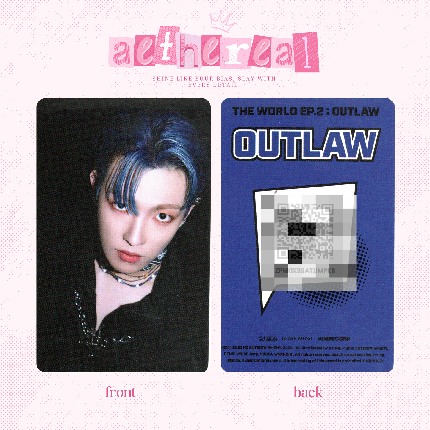 Ateez - Outlaw photocard