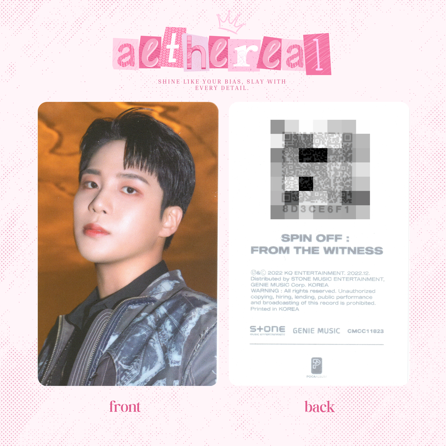 Ateez - Spin off:  from the witness photocard