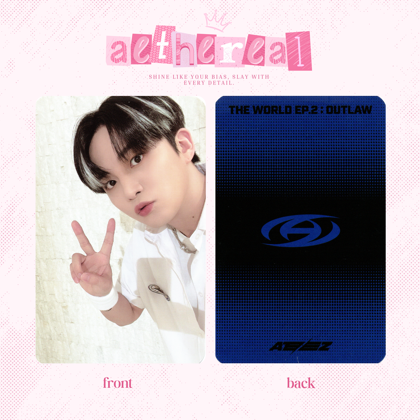 Ateez - Outlaw photocard