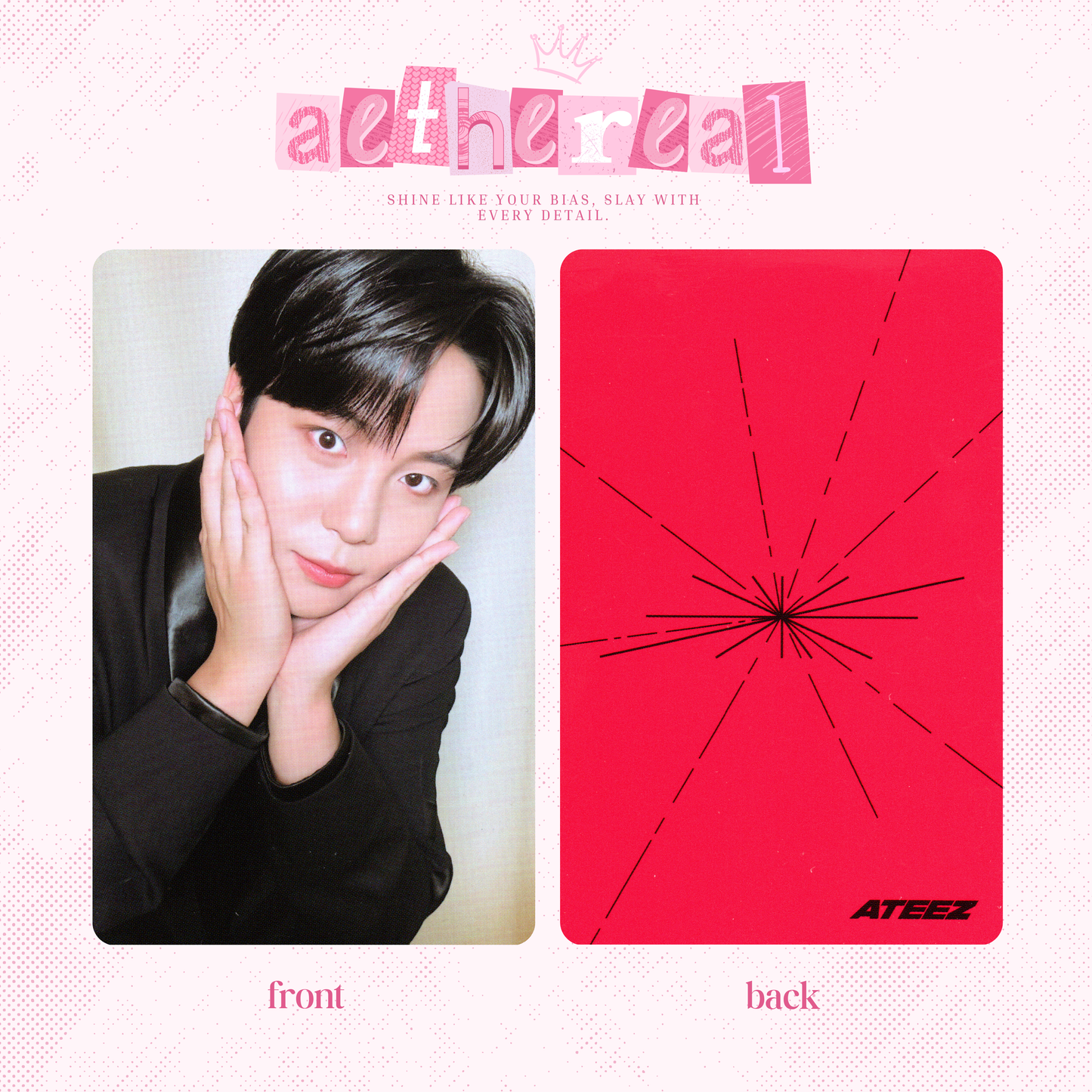 Ateez - Golden hour part 2 photocard