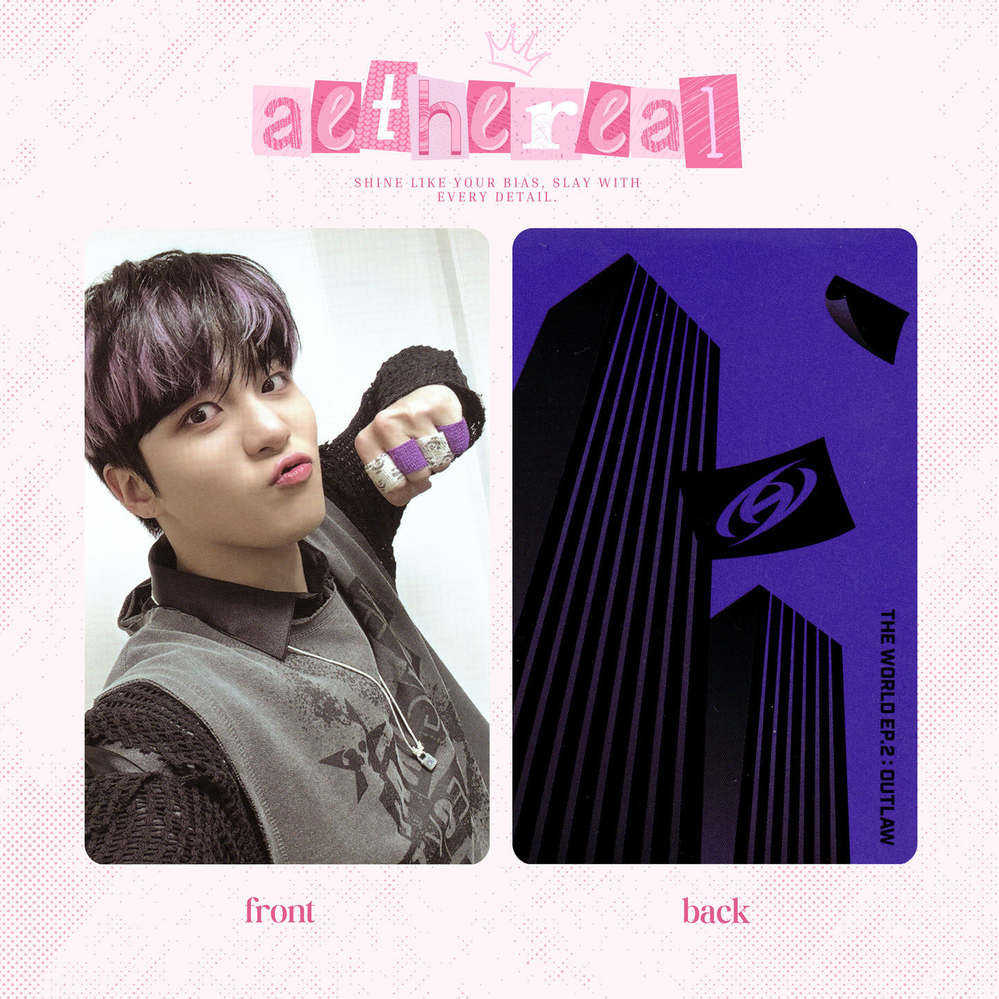 Ateez - Outlaw photocard