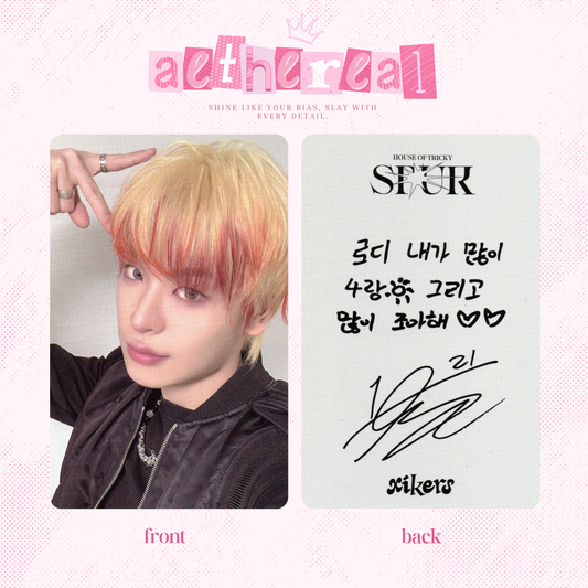 Xikers - Spur photocard