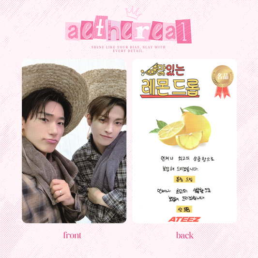Ateez - Golden hour part 3 photocard