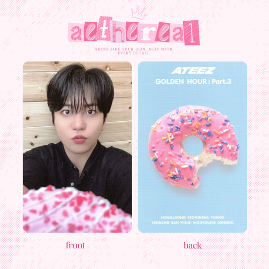 Ateez - Golden hour part 3 photocard
