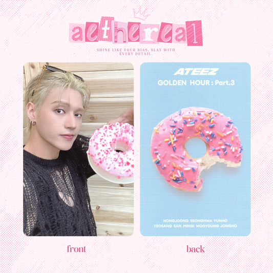 Ateez - Golden hour part 3 photocard