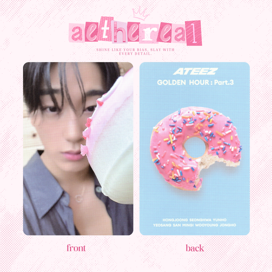 Ateez - Golden hour part 3 photocard