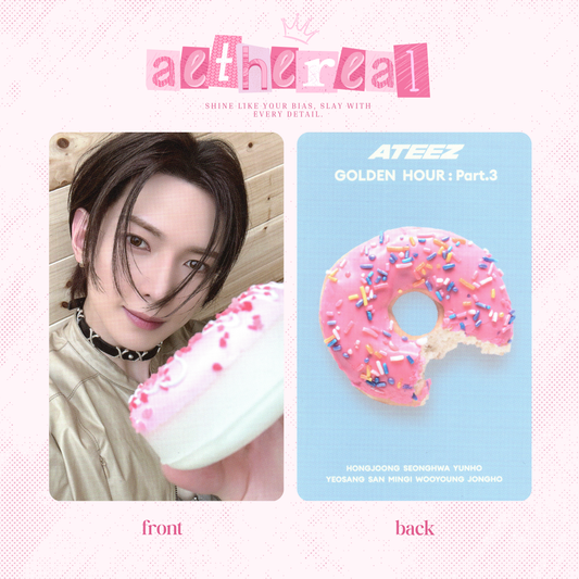 Ateez - Golden hour part 3 photocard