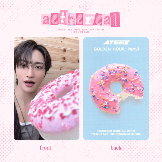 Ateez - Golden hour part 3 photocard