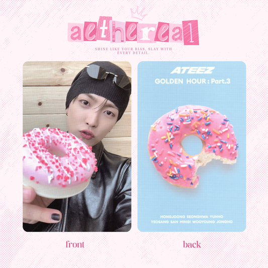 Ateez - Golden hour part 3 photocard