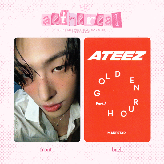 Ateez - Golden hour part 3 photocard