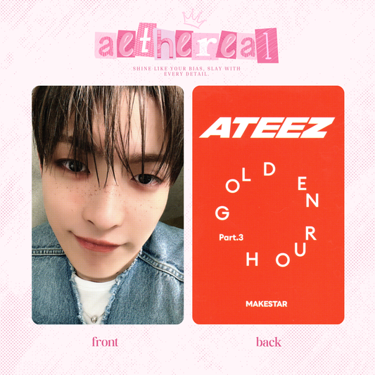 Ateez - Golden hour part 3 photocard