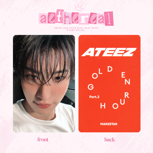 Ateez - Golden hour part 3 photocard
