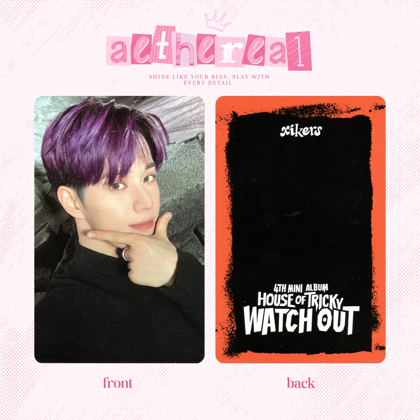 Xikers - Watch out photocard