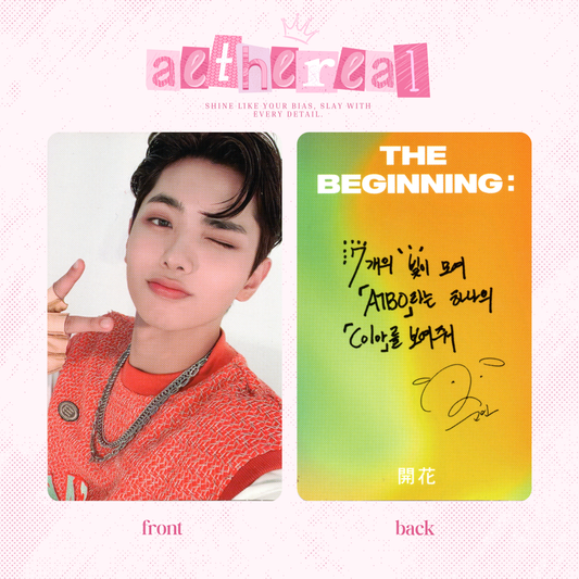 ATBO - The beginning : 開花 photocard