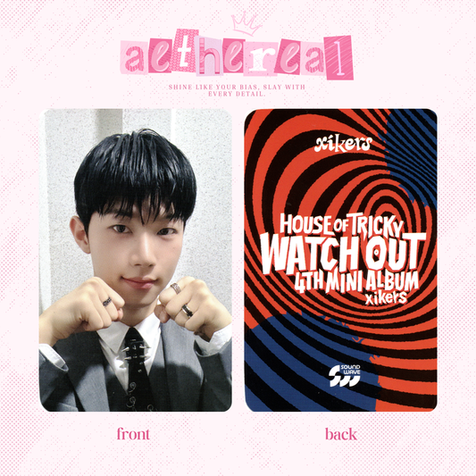 Xikers - Watch out photocard