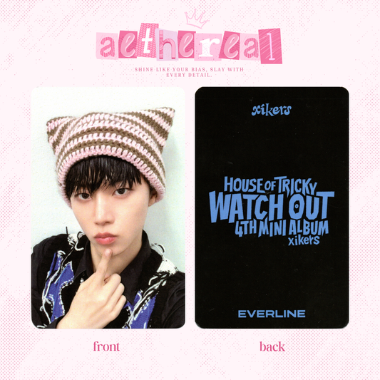 Xikers - Watch out photocard