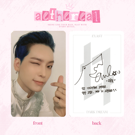 E'last - Dark dream photocard