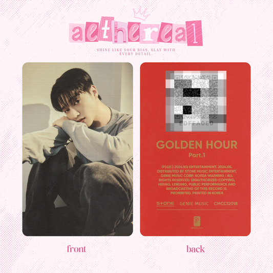 Ateez - Golden hour part 1 photocard
