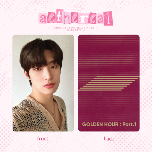 Ateez - Golden hour part 1 photocard