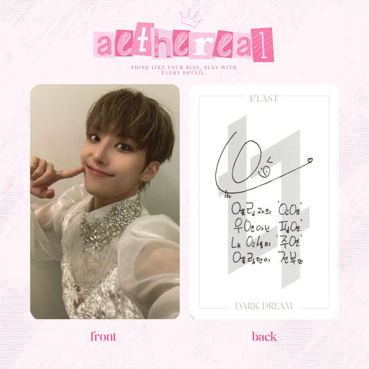 E'last - Dark dream photocard