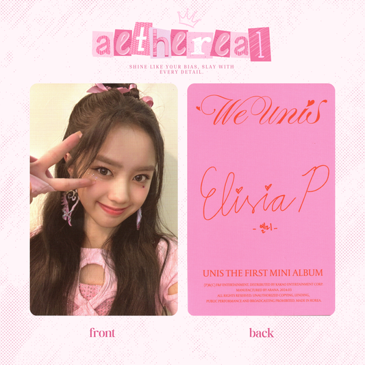 Unis - We Unis photocard