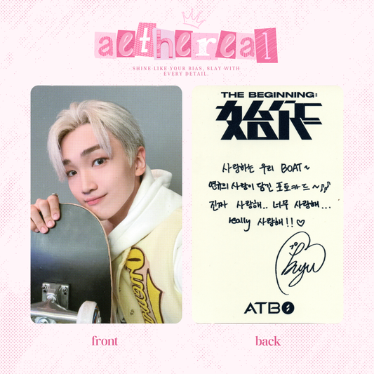 ATBO - The beginning : 始作 photocard