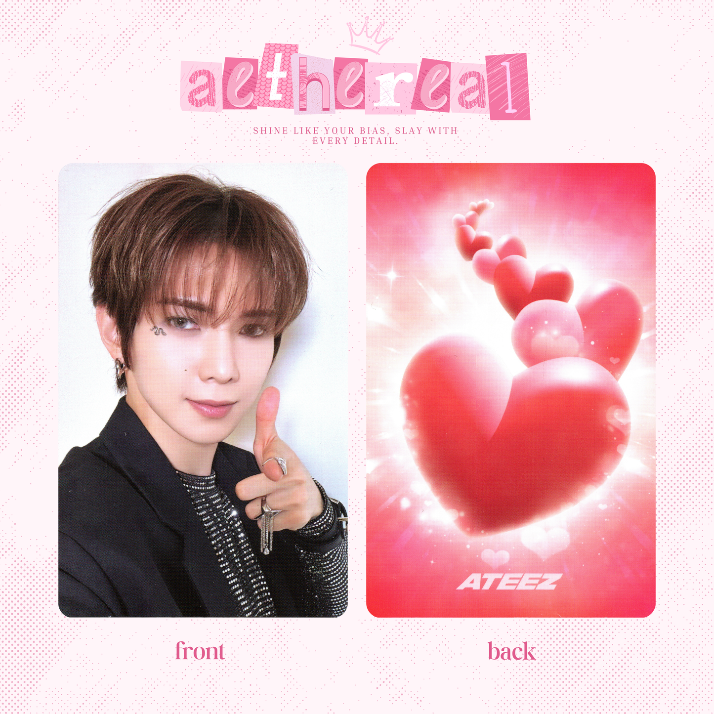 Ateez - Golden hour part 2 photocard