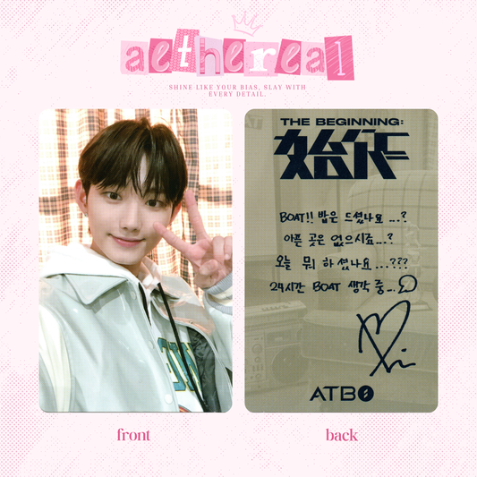 ATBO - The beginning : 始作  photocard