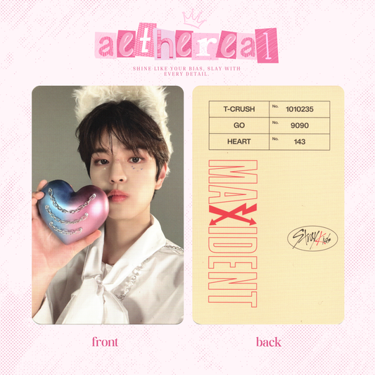 Stray kids - Maxident photocard