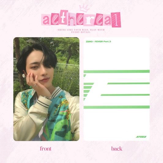 Ateez - Zero: fever part 3 photocard