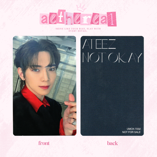 Ateez - Not okay photocard
