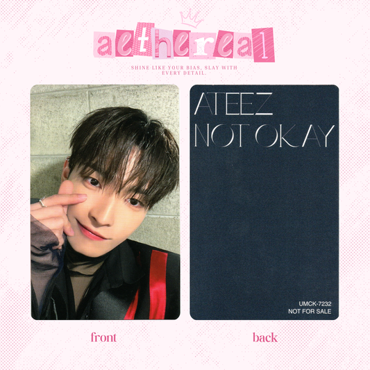 Ateez - Not okay photocard