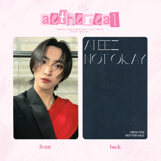 Ateez - Not okay photocard