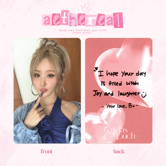 Kiss of life - Midas touch photocard