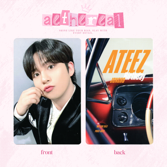 Ateez - Birthday photocard