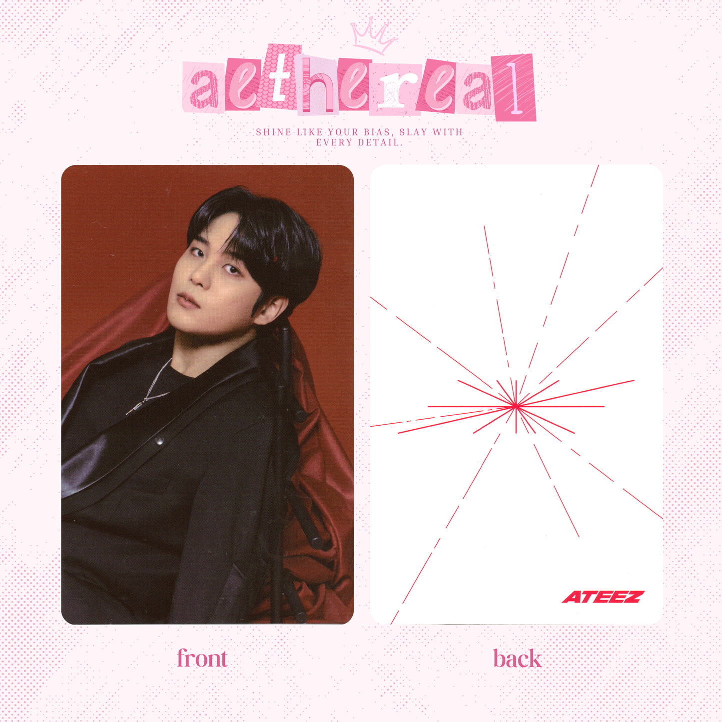 Ateez - Golden hour part 2 photocard