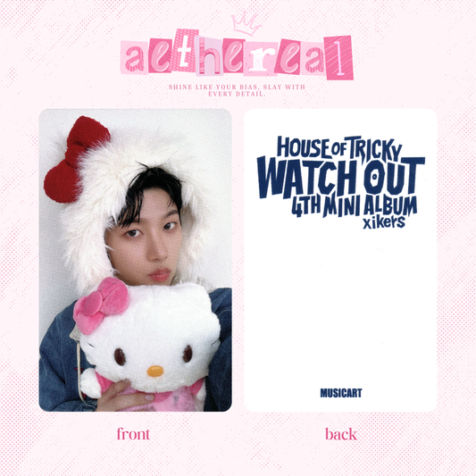Xikers - Watch out photocard