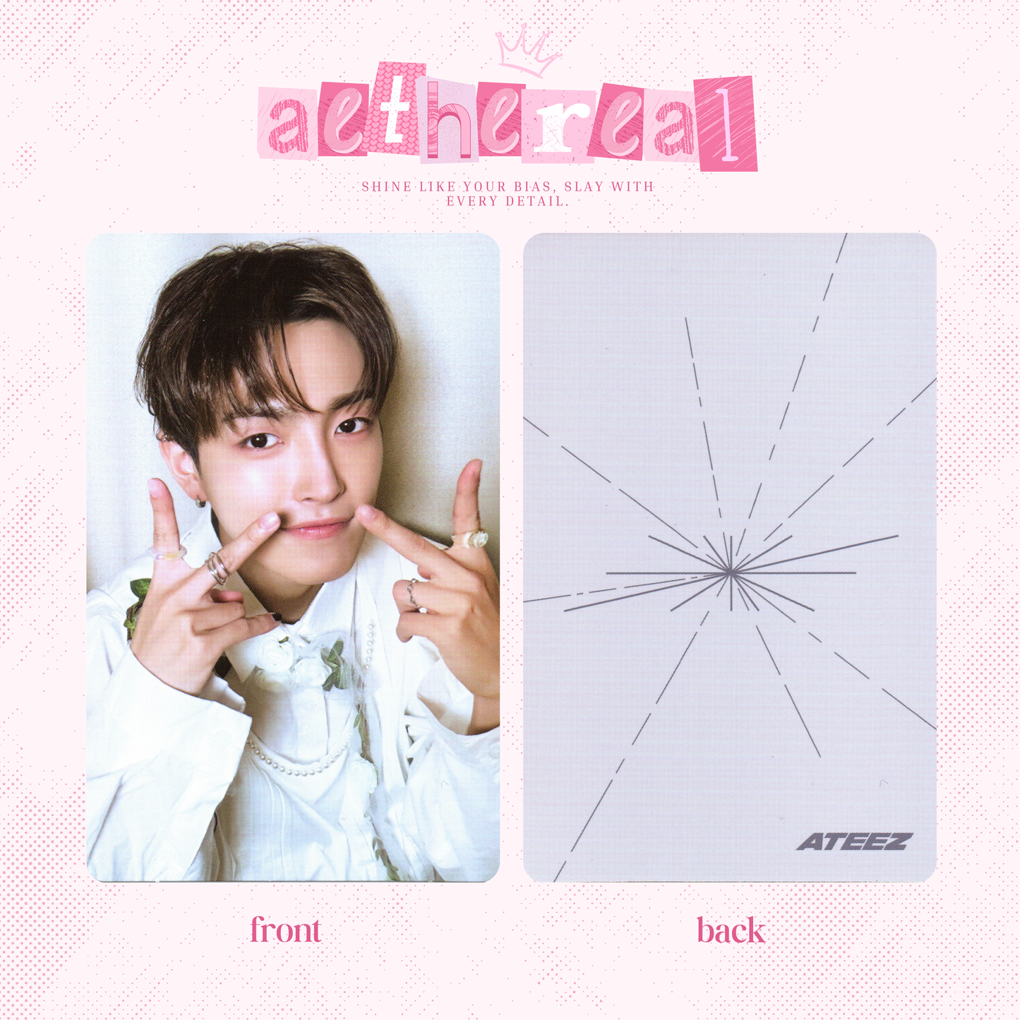 Ateez - Golden hour part 2 photocard