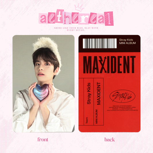 Stray kids - Maxident photocard