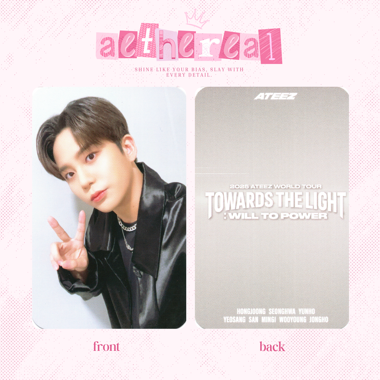 Ateez - Towards the light photocard