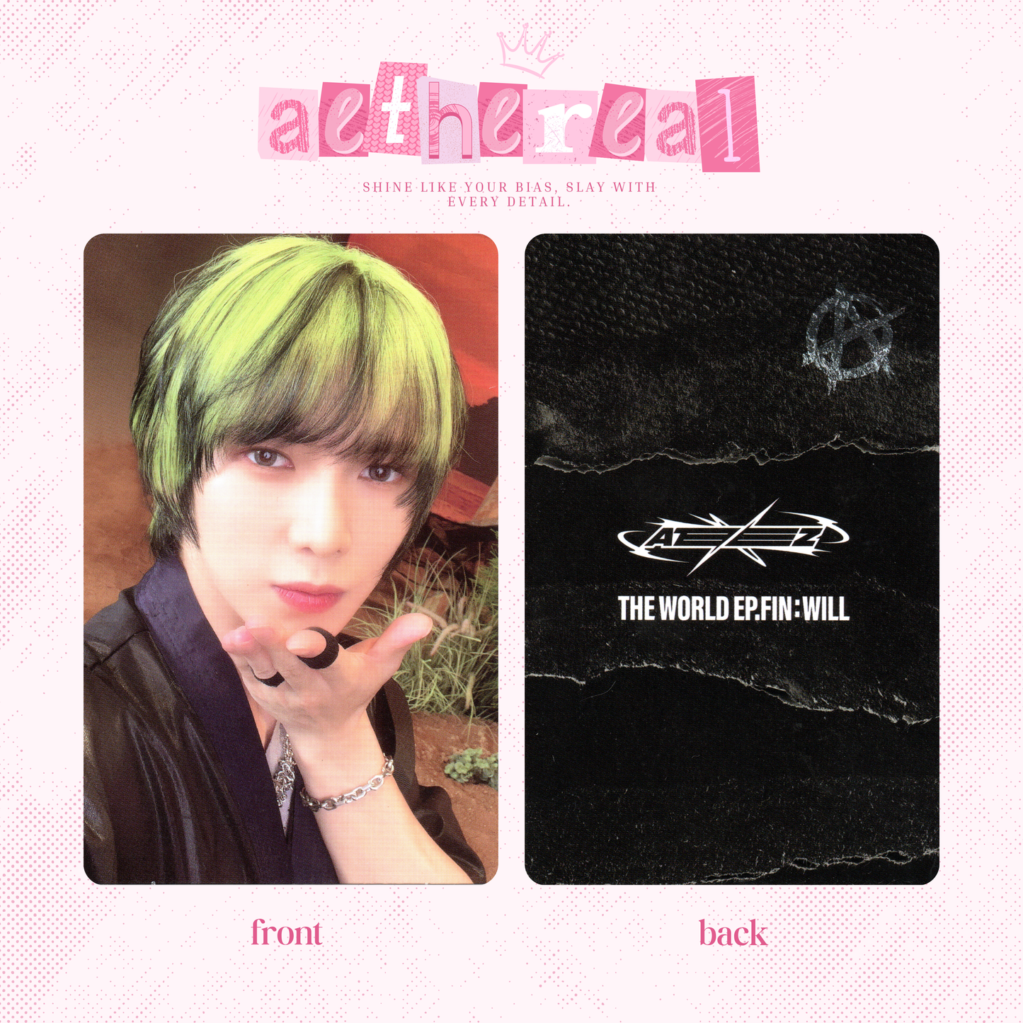 Ateez - Will photocard