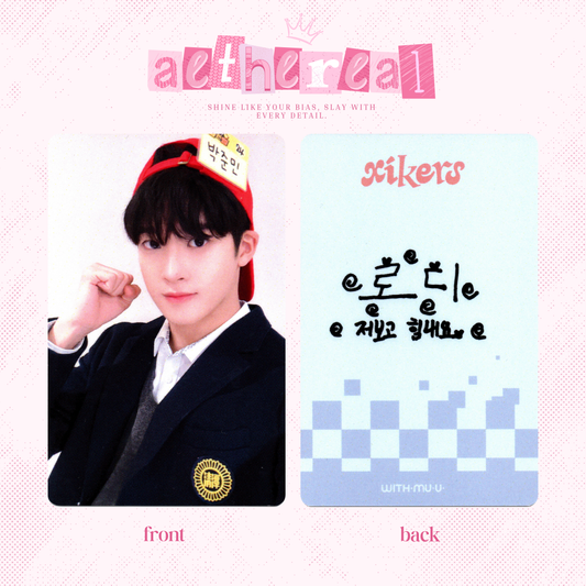 Xikers - How to play photocard